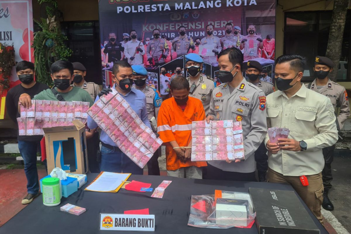 Polresta Malang ungkap kasus penipuan bermodus penggandaan uang