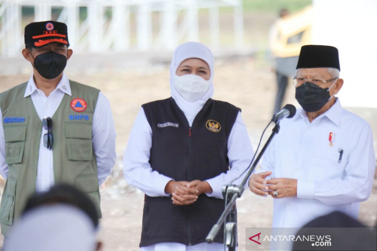 Gubernur Jatim pastikan hunian sementara  Semeru siap ditempati saat Lebaran