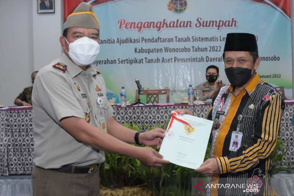 Bupati Wonosobo: Perlu sinergitas BPN dan pemkab realisasikan target PTSL