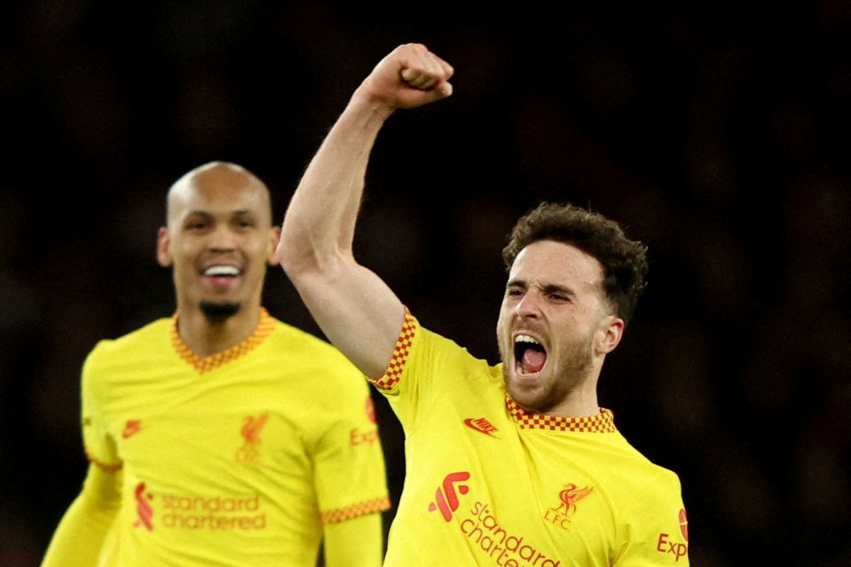 Liga Inggris - Liverpool tanpa Diogo Jota dan Alisson Becker lawan Arsenal nanti malam