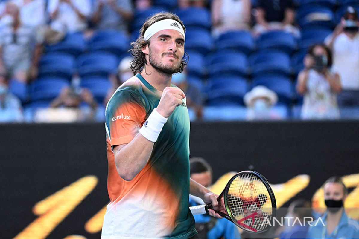 Tsitsipas kunci laga semifinal kali ketiga di Australian Open