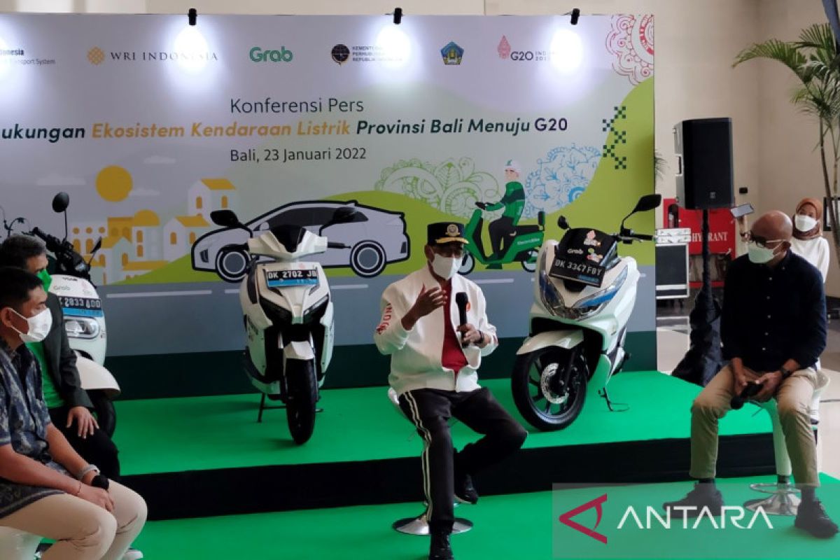 Menhub dorong perusahaan produksi kendaraan motor listrik