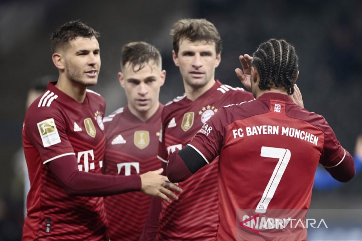 Bayern tundukkan Hertha 4-1