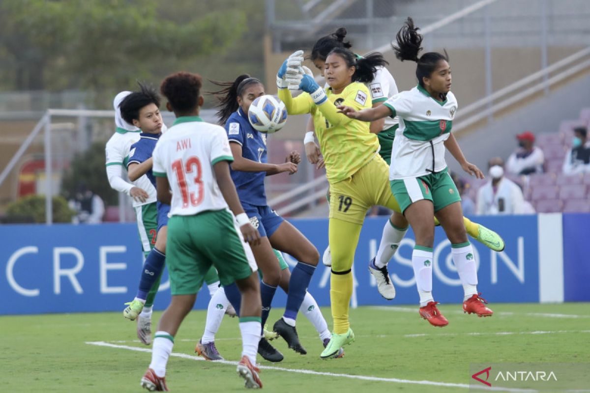 Pelatih nilai timnas putri Indonesia takluk dari Thailand karena kalah mental