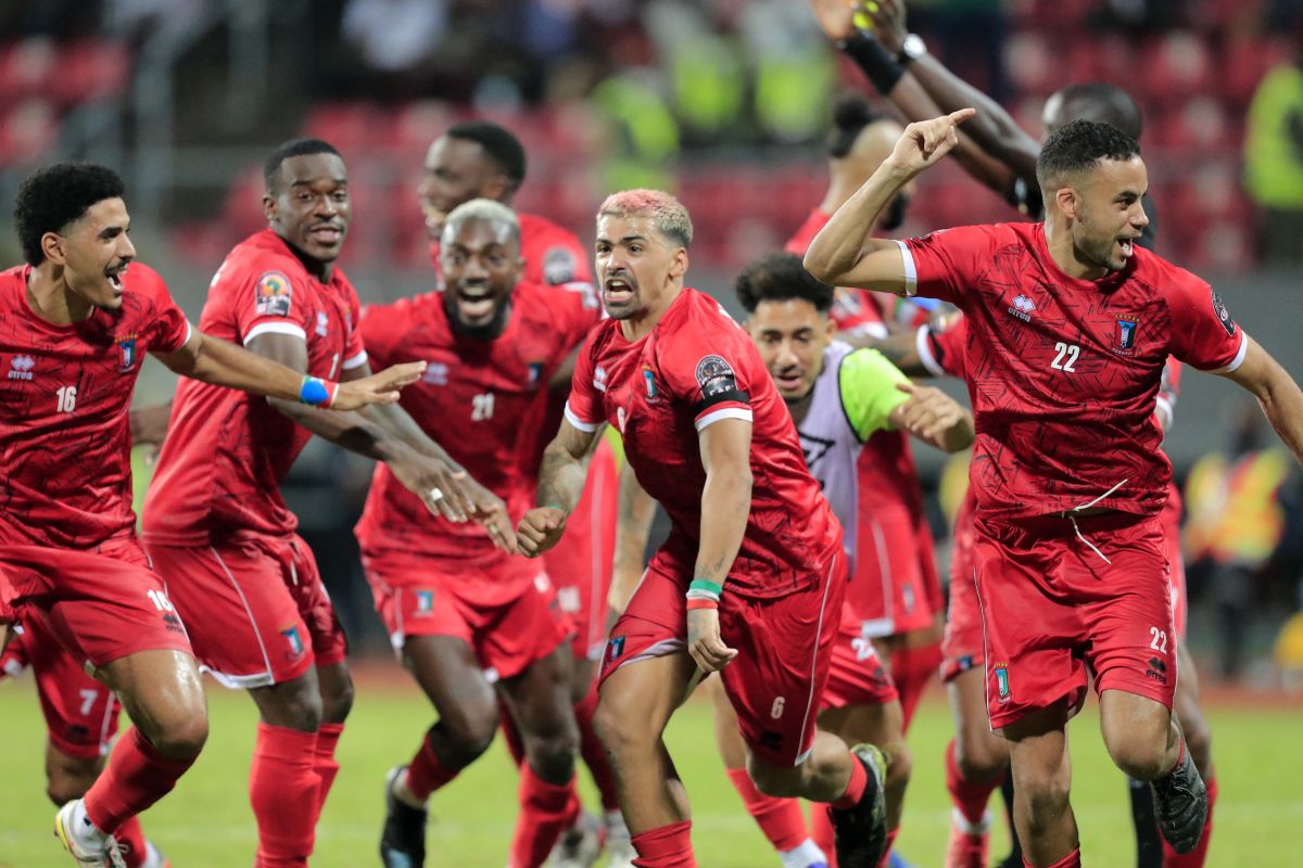 Menang adu penalti, tim kejutan Guinea Ekuatorial ke perempatfinal Piala Afrika