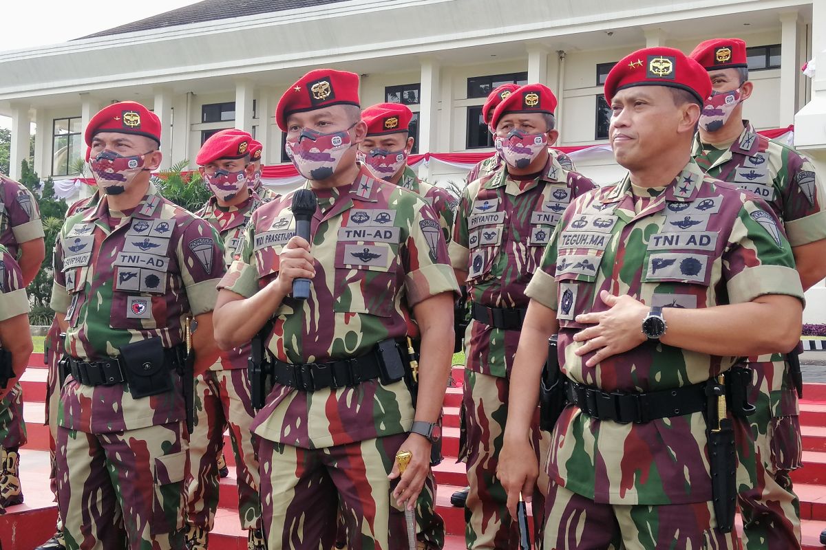 Brigjen TNI Widi Prasetijono jabat Danjen Kopassus