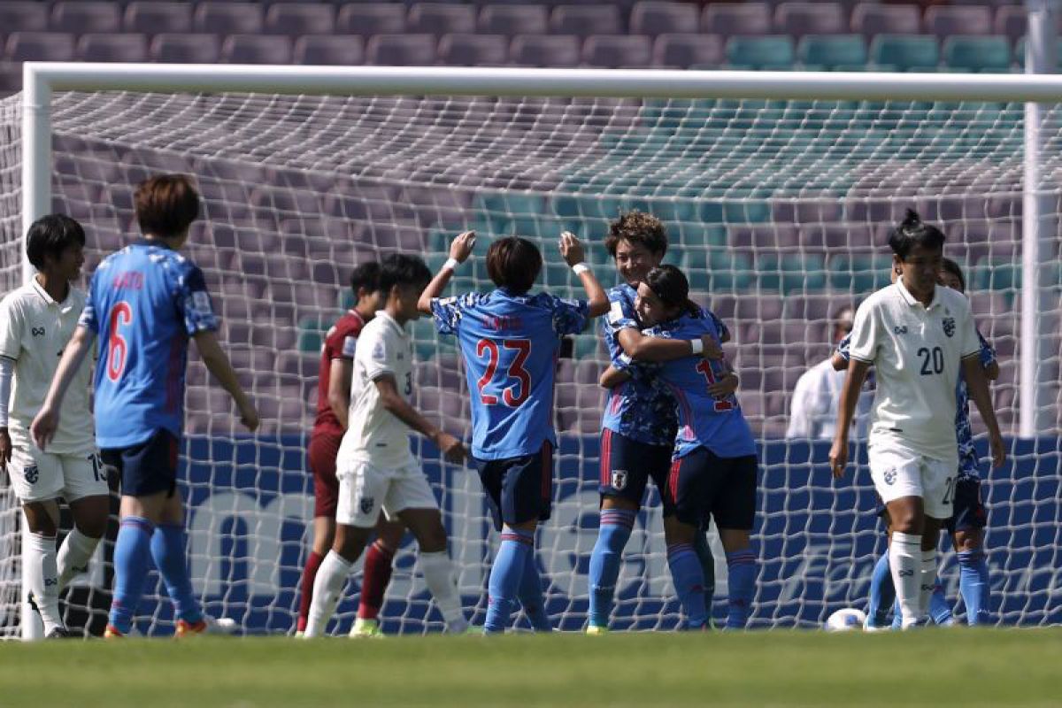 Jepang ke semifinal Piala Asia Putri usai kalahkan Thailand