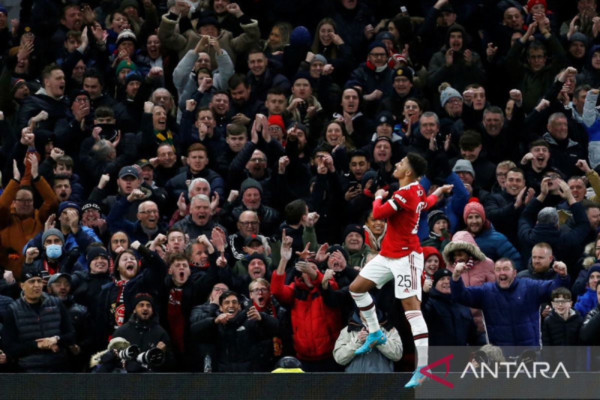 Manchester United menang dari Leicester 1-0