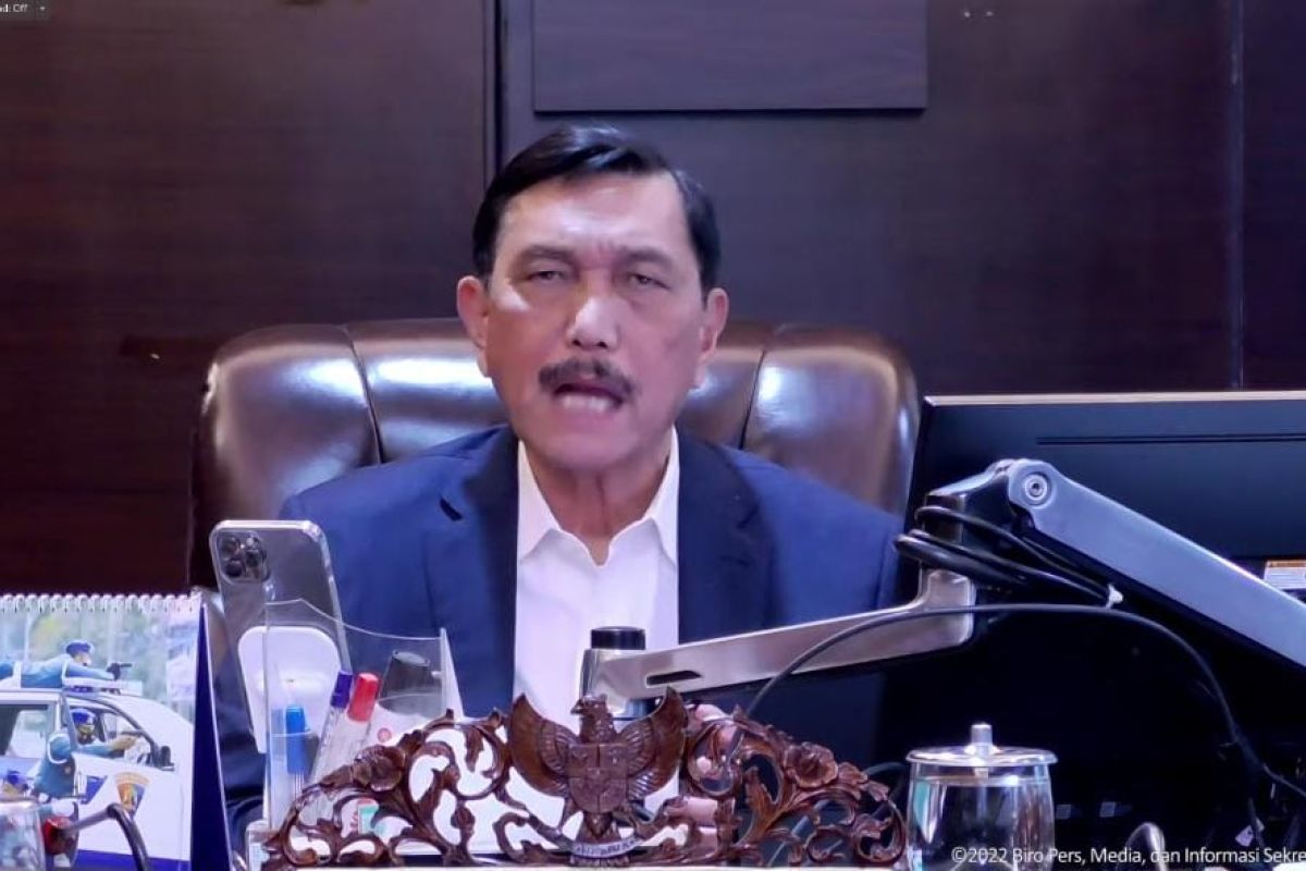 Luhut bilang Vaksinasi dosis kedua tentukan level asesmen daerah