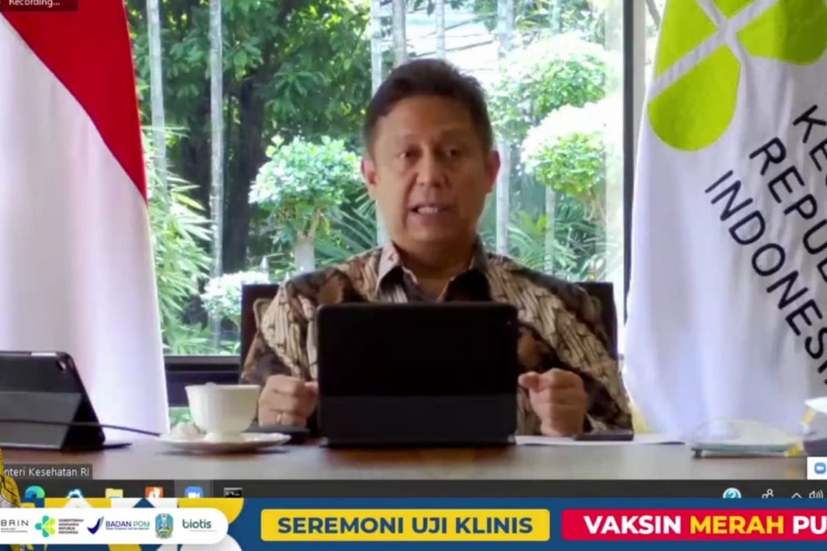 Menkes sebut vaksin Merah Putih digunakan sebagai "booster" dan anak