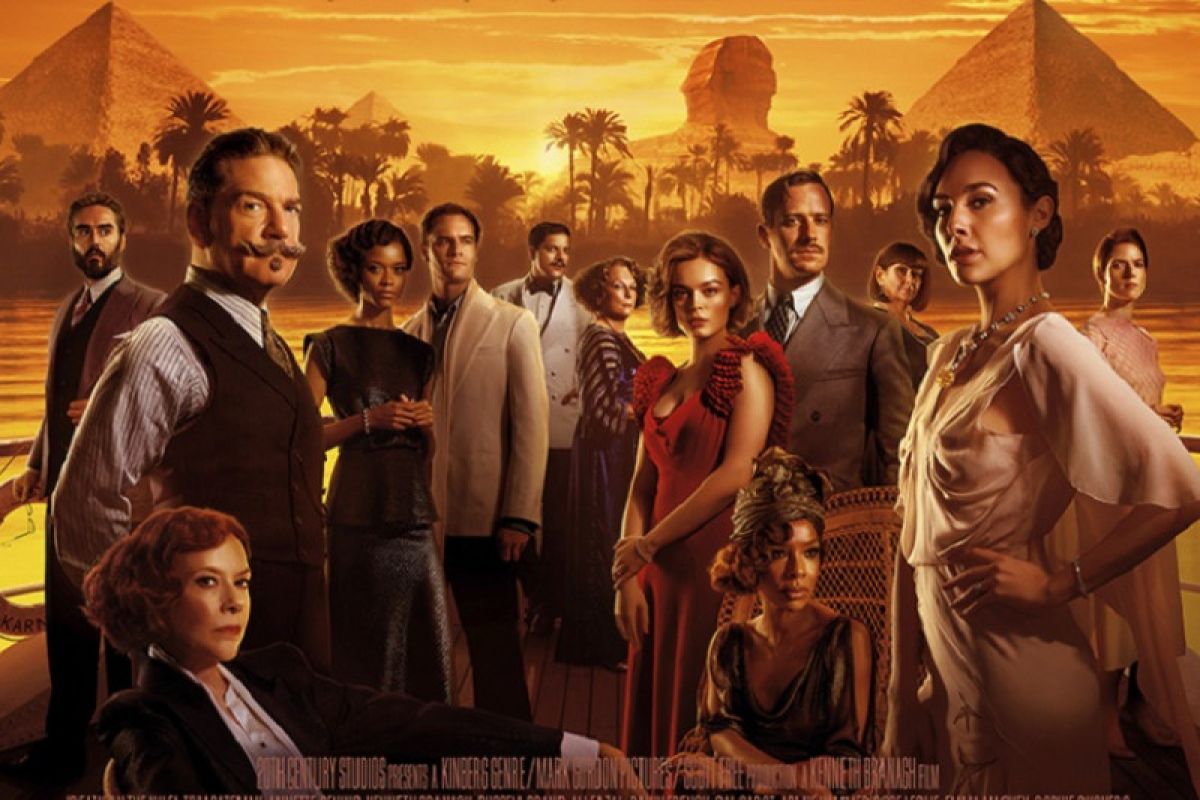 "Death on the Nile" hari ini mulai tayang di bioskop Indonesia