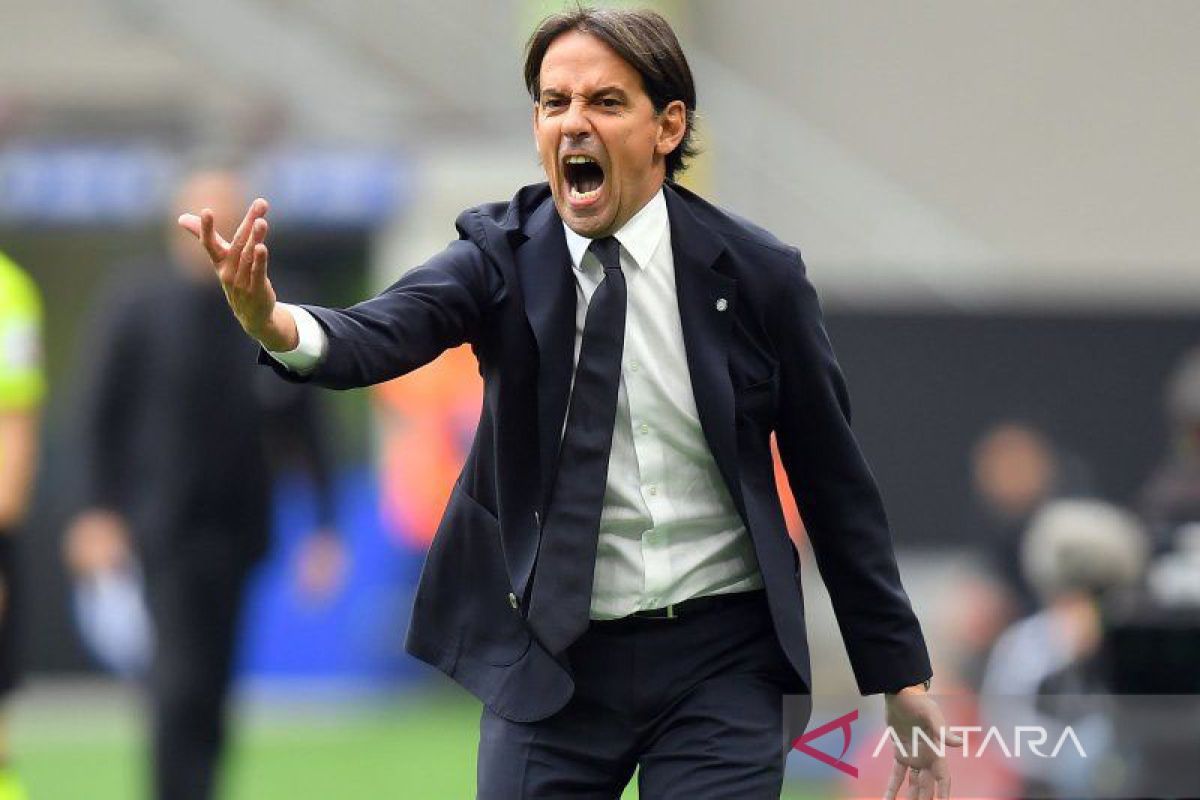 Inzaghi dihukum satu laga akibat omeli wasit