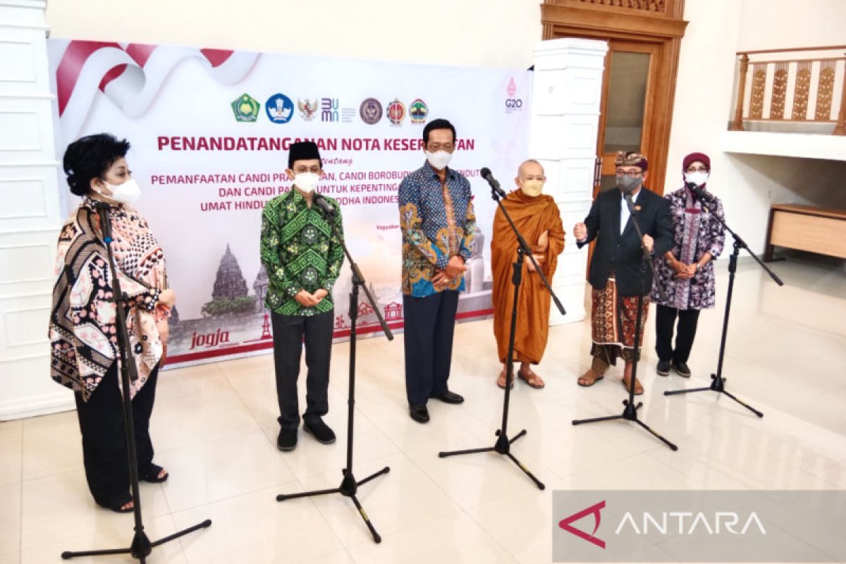 Candi Prambanan dan Borobudur resmi jadi tempat ibadah seluruh dunia