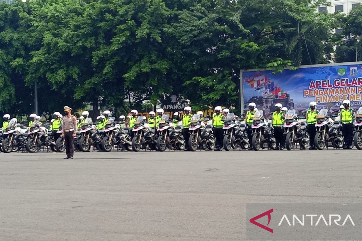 Sebanyak 547 personel gabungan dikerahkan dalam pengamanan G20