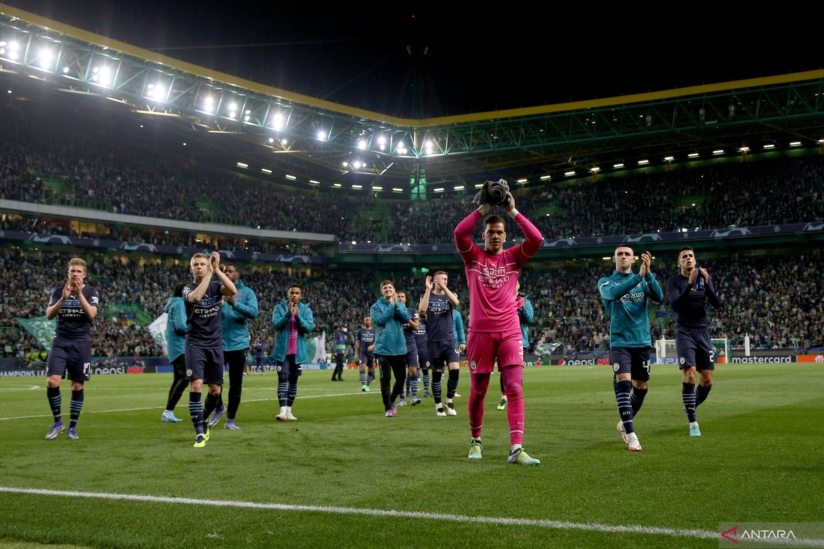 Liga Champions - Manchester City pesta gol di kandang Sporting