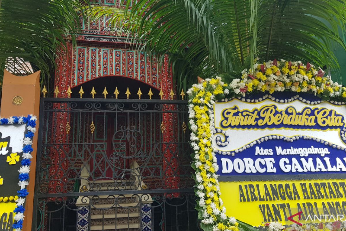 Rumah duka Dorce Gamalama terpantau sepi