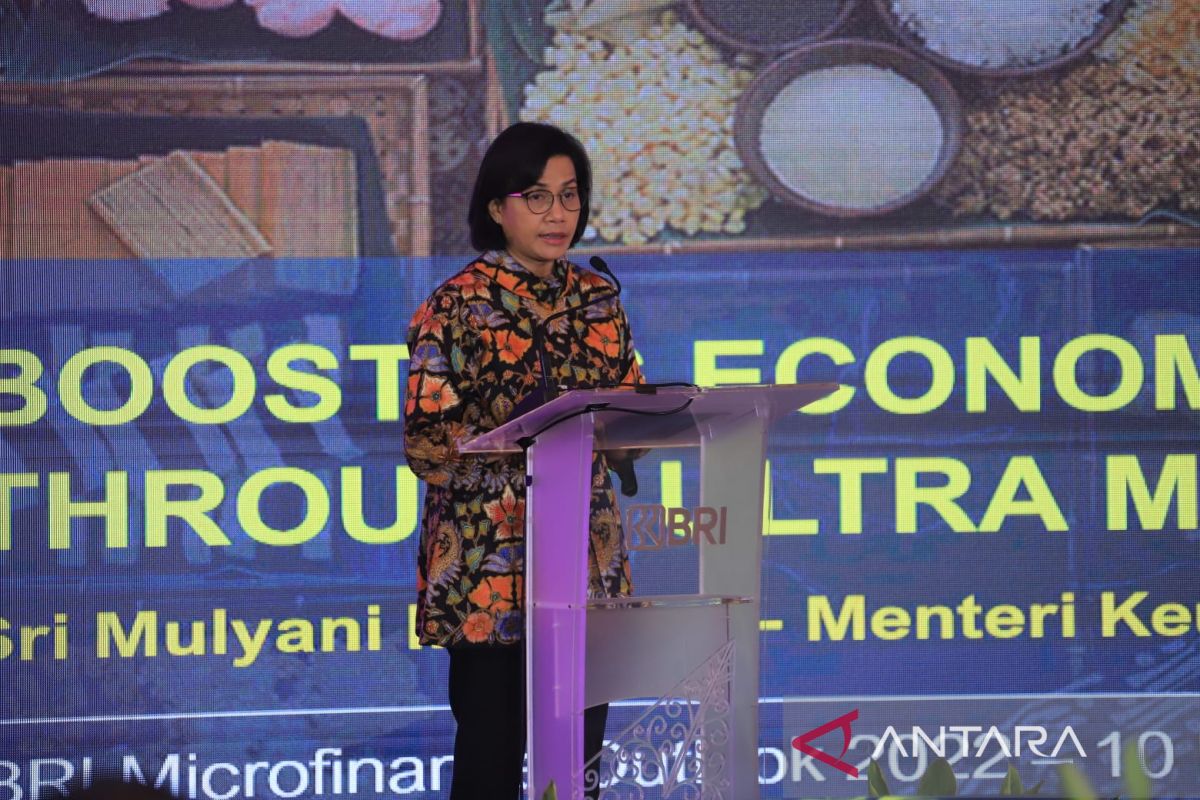 Sri Mulyani apresiasi BRI menggarap potensi usaha ultra mikro