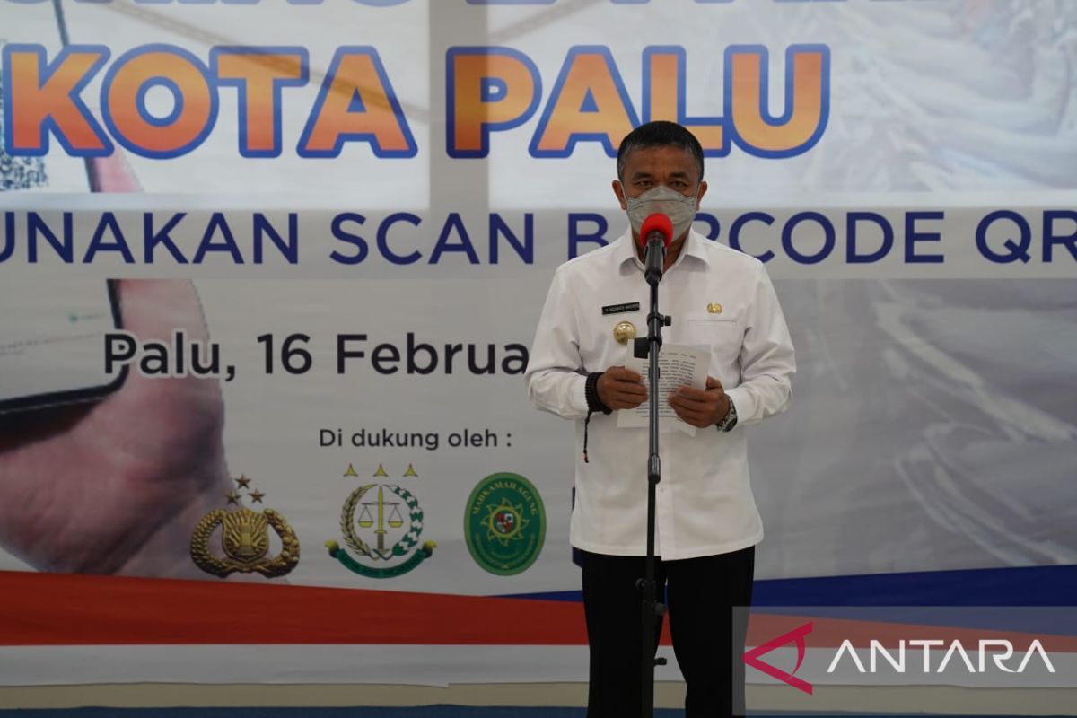 Pemkot Palu luncurkan sistem parkir elektronik  gunakan aplikasi QRIS