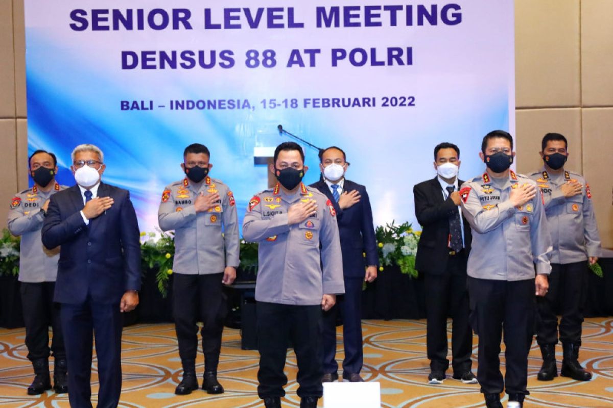 Hadiri Senior Level Meeting, Kapolri tekankan Densus 88 kembangkan kemampuan hadapi tantangan