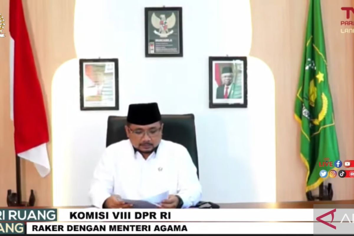 Kemenag usul besaran biaya haji  1443 Hijriah Rp45 juta