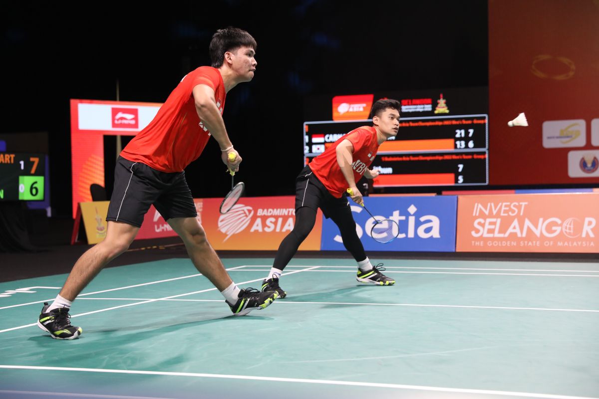 BATC - Hasil pertandingan semifinal Indonesia-Singapura