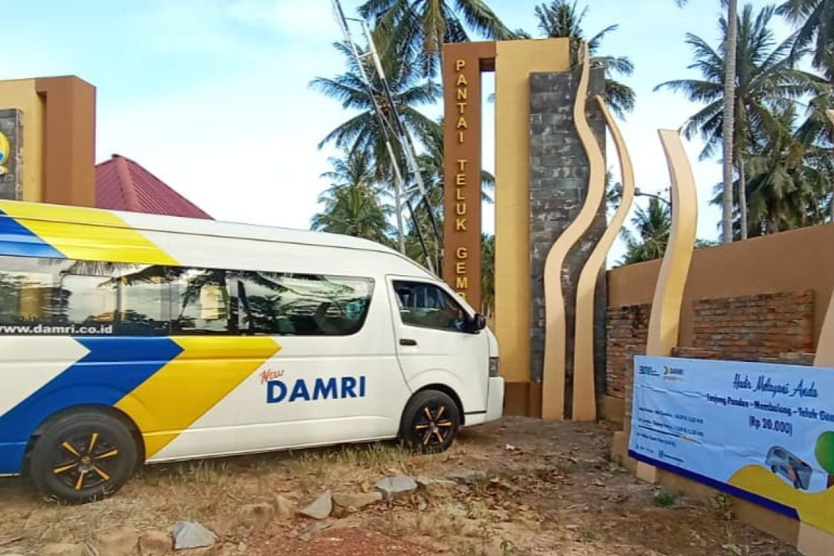 Damri layani trayek KSPN Bangka Belitung, perkuat pariwisata