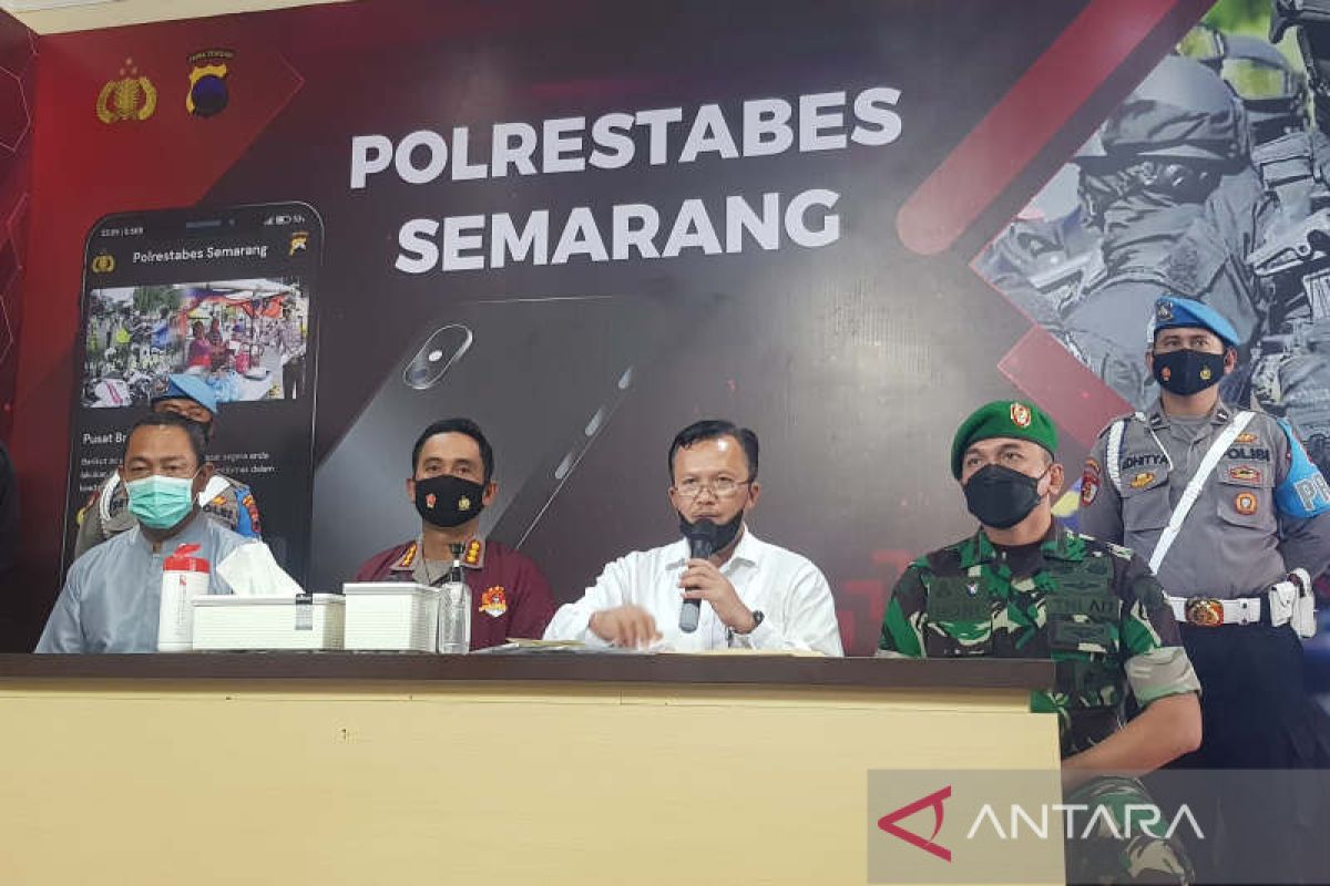 Kebakaran relokasi Pasar Johar dipastikan tak ada kesengajaan