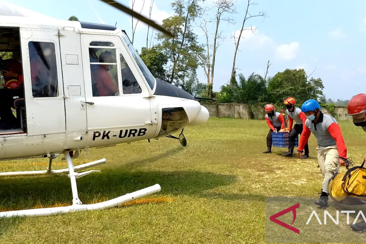 Pertama di Indonesia, latihan gabungan "Helitack Crew" diinisiasi APP Sinarmas