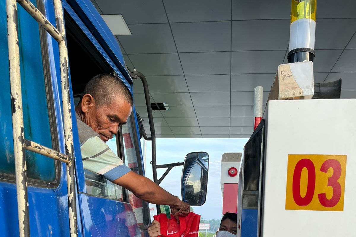 Gerbang Tol Kandis Utara resmi dibuka