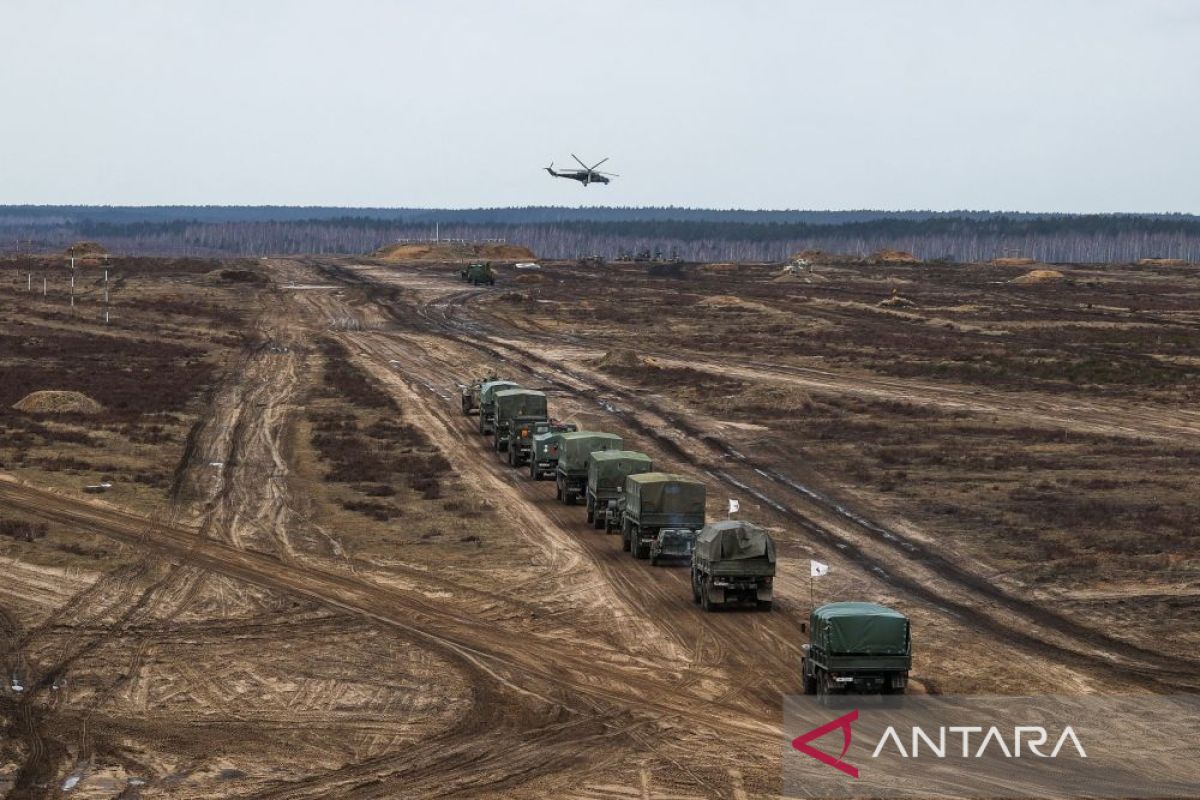 Rusia dan Belarus perpanjang latihan militer di utara Ukraina