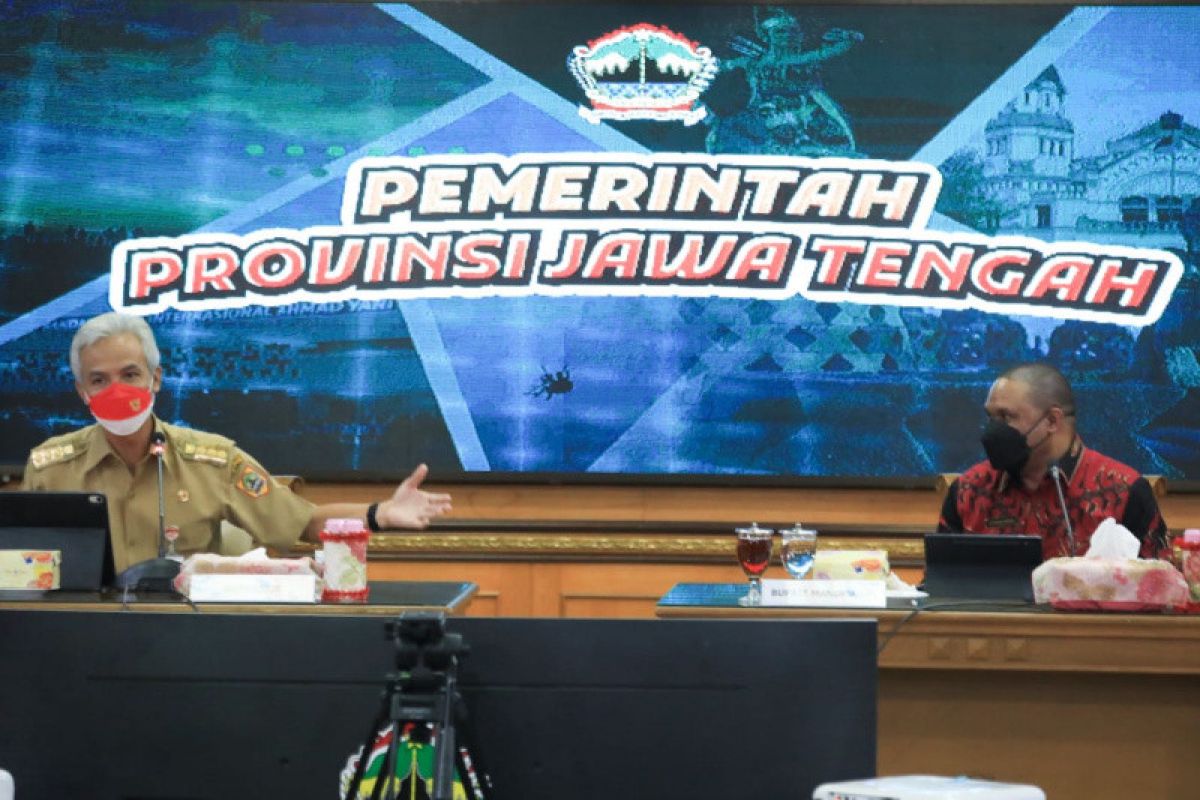 Bupati Manokwari temui Ganjar belajar pencegahan korupsi