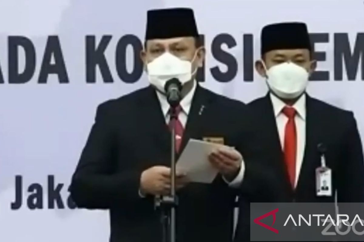 Ketua KPK sampaikan lima pesan penting ke 55 jaksa baru