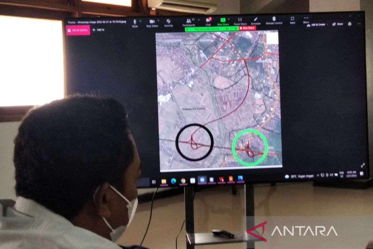 Simpang susun tol Demak-Tuban diusulkan di dua titik untuk urai kemacetan