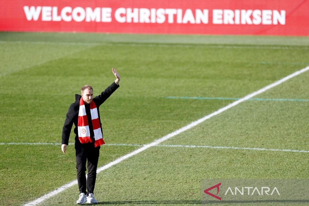 Eriksen terus matangkan persiapan debut bersama Brentford