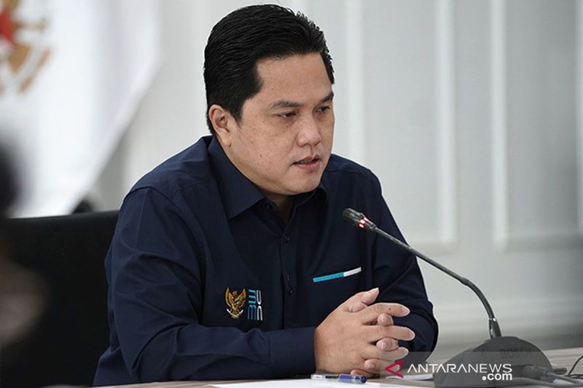 Erick Thohir: Kolaborasi kendaraan listrik wujud komitmen BUMN kembangkan EBT