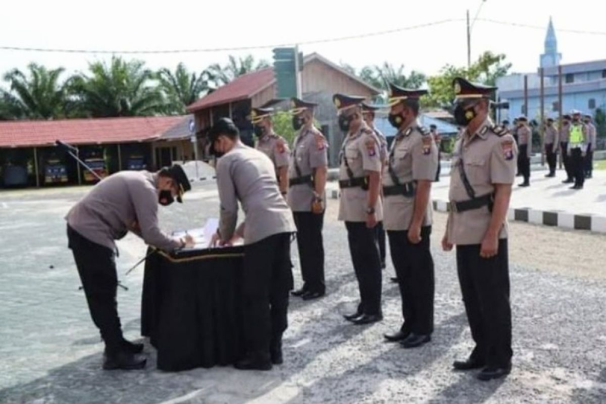 Sejumlah pejabat Polres Katingan berganti