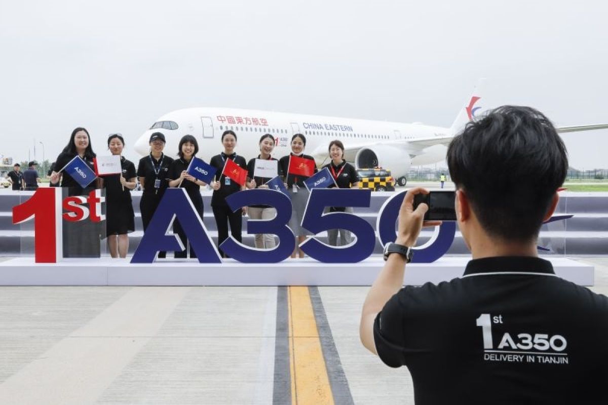 Airbus kirim total 142 pesawat komersial ke China pada 2021