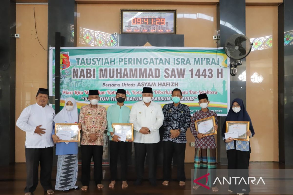 Pemkot Solok peringati Isra Mi'raj Nabi Muhammad SAW 1443 Hijriah