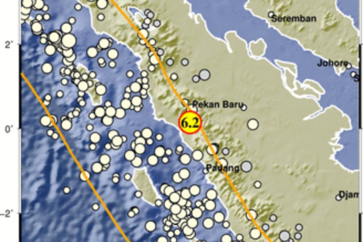 Warga Pekanbaru rasakan gempa Pasaman Barat