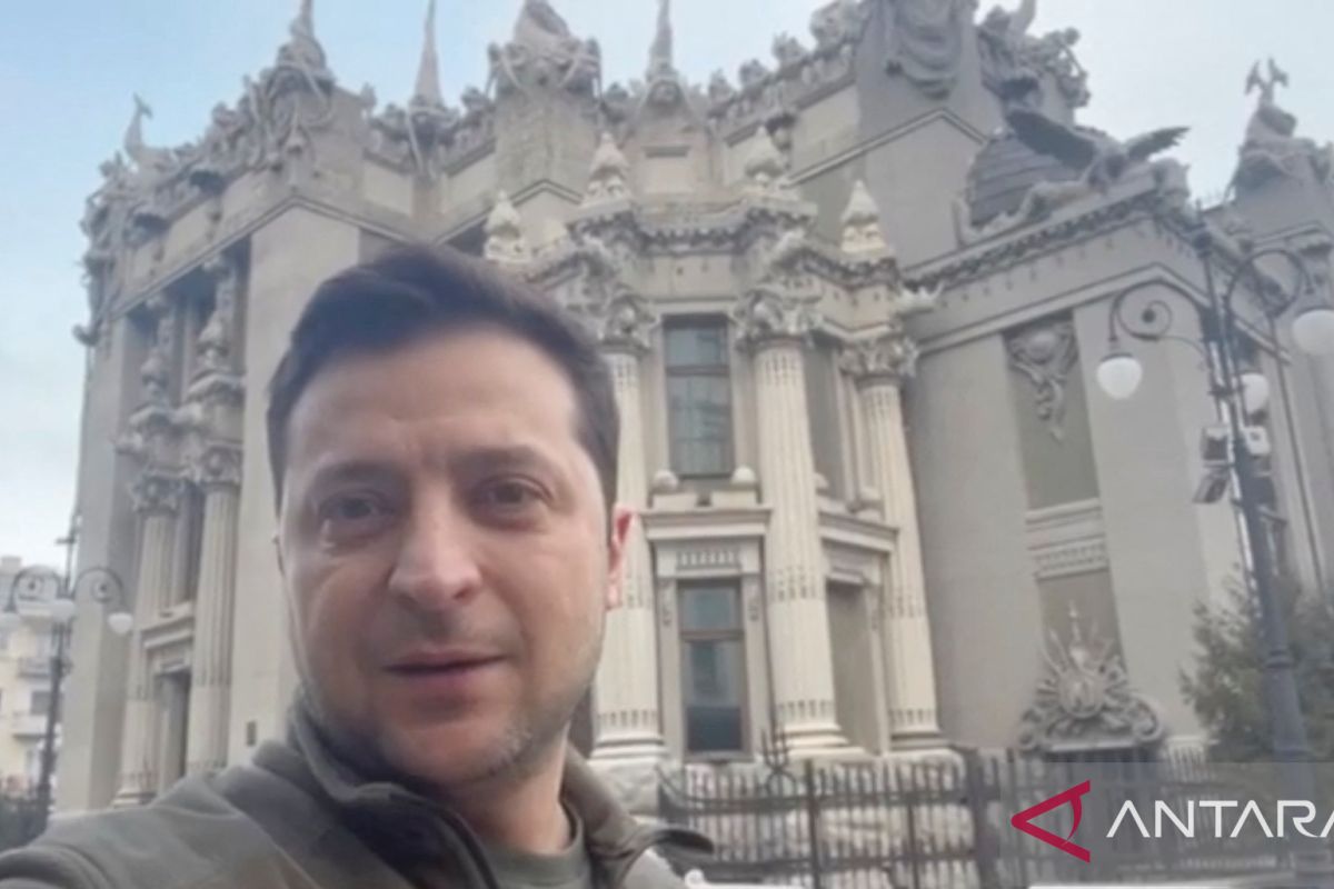 Presiden Zelenskiy sebut aksi Rusia di Ukraina tanda-tanda genosida