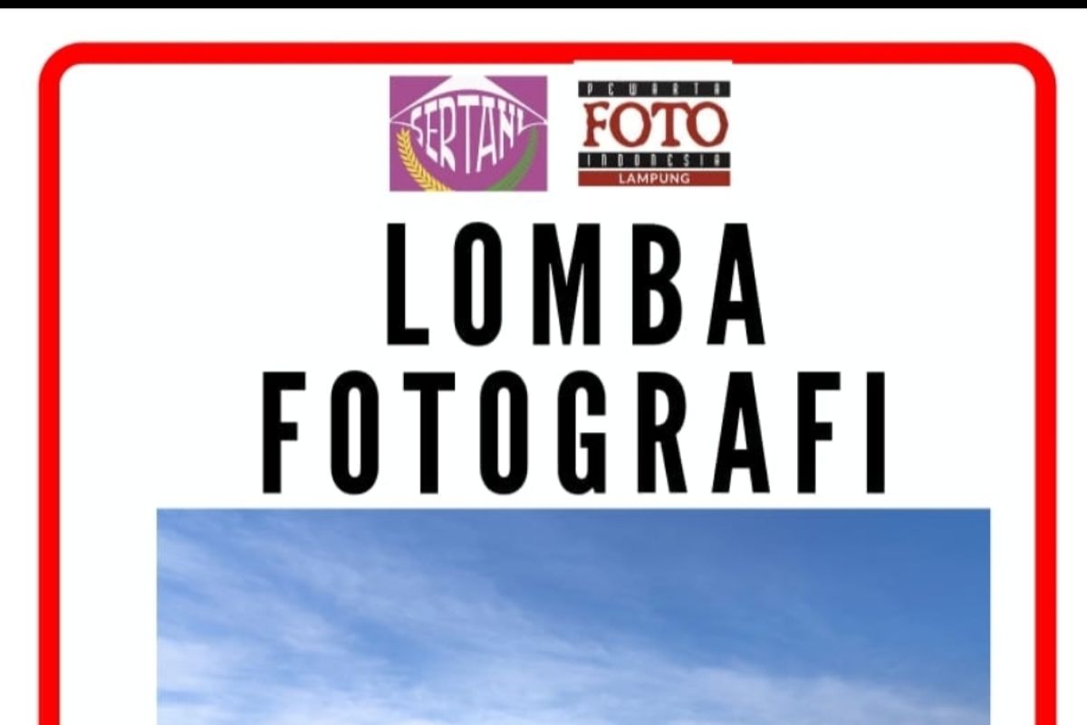 Sertani Lampung Timur gelar lomba fotografi pertanian berketahanan iklim