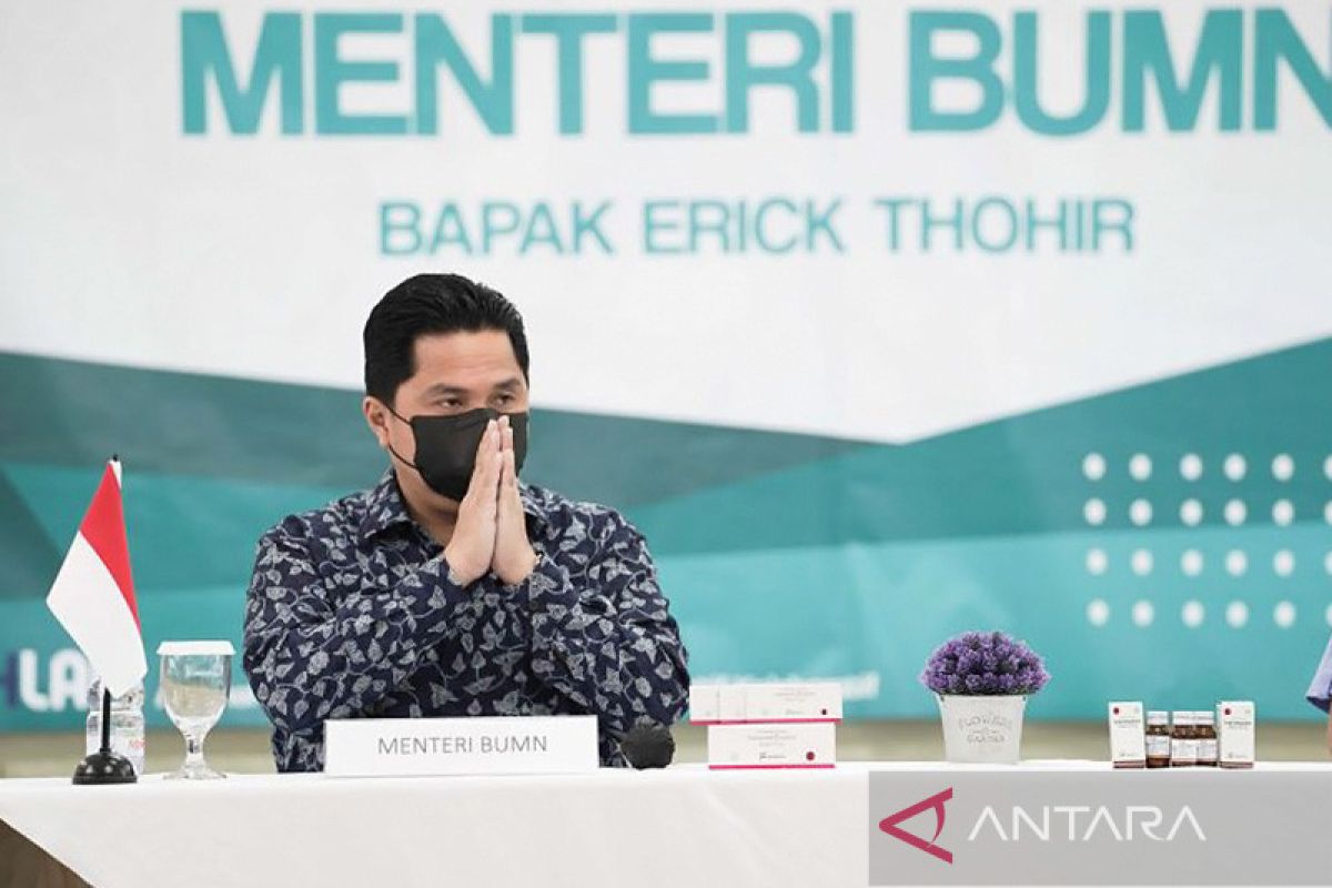 Erick Thohir ungkap pembagian dividen BRI bukti kesuksesan holding BUMN Ultra Mikro