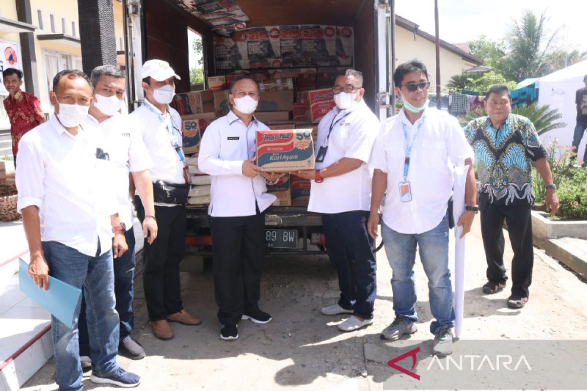 Serikat pekerja Pelindo Teluk Bayur bantu korban gempa Pasaman