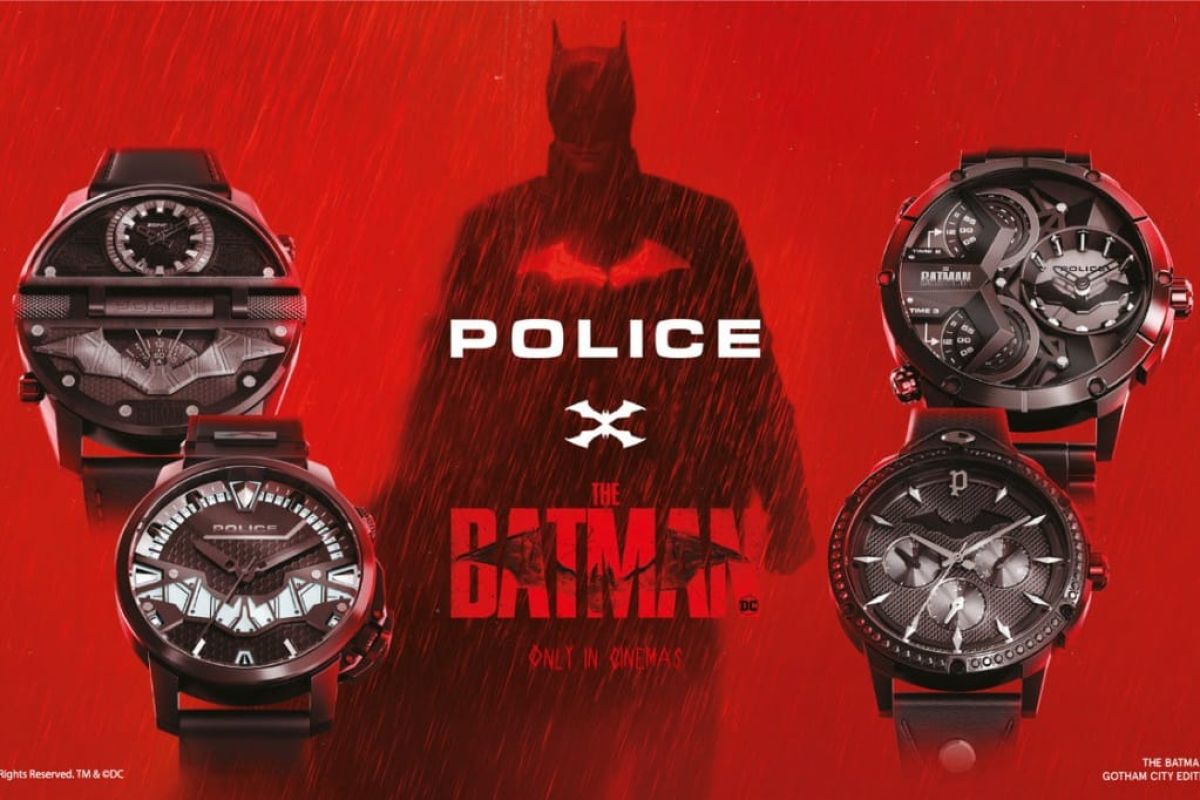 Police buat jam  tangan "The Batman" edisi terbatas