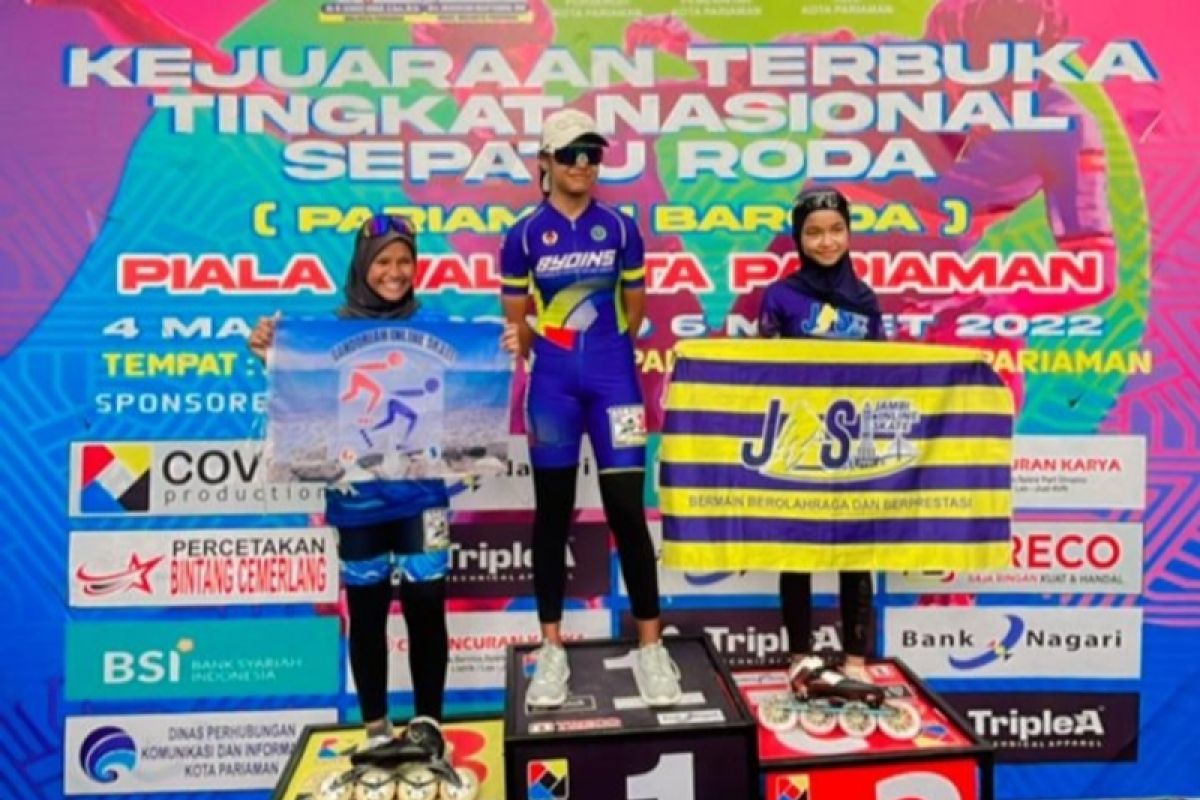 Atlet sepatu roda Bengkalis raih medali emas di Kejurnas kelas ITT 500 meter