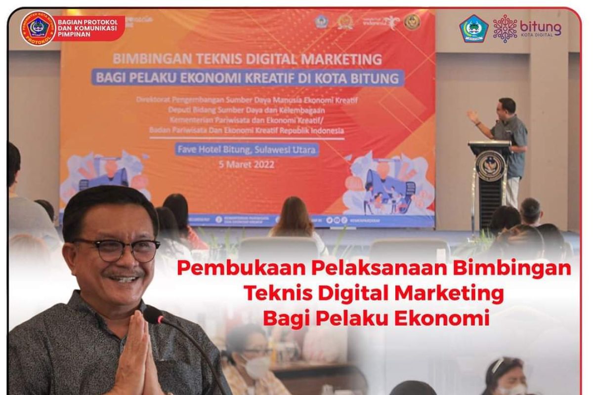 Pemkot Bitung tingkatkan pengetahuan digital pelaku usaha