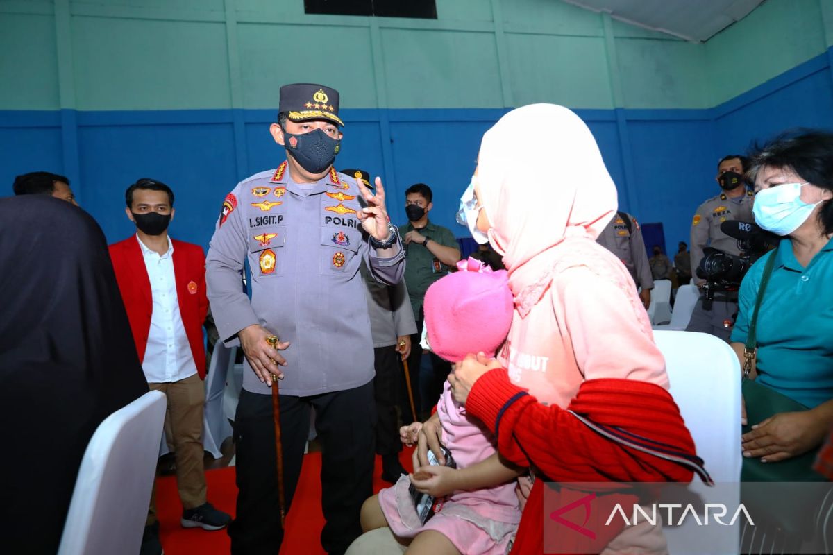 Kapolri Listyo Sigit imbau masyarakat dukung pemerintah ubah pandemi jadi endemi