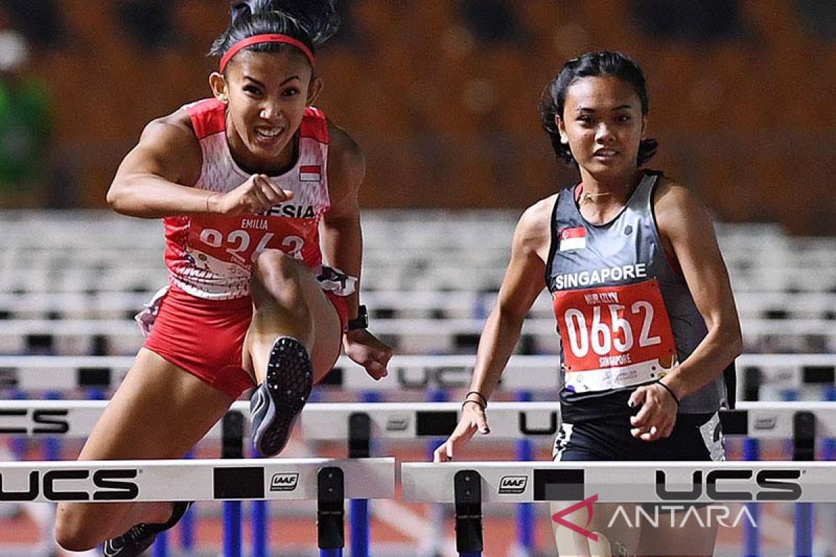 Atlet lari Emilia Nova siap pertahankan emas SEA Games meski dibayangi cedera