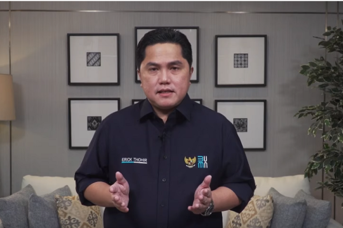 Erick Thohir optimis Leap Telkom bakal jadi nahkoda ekosistem digital RI