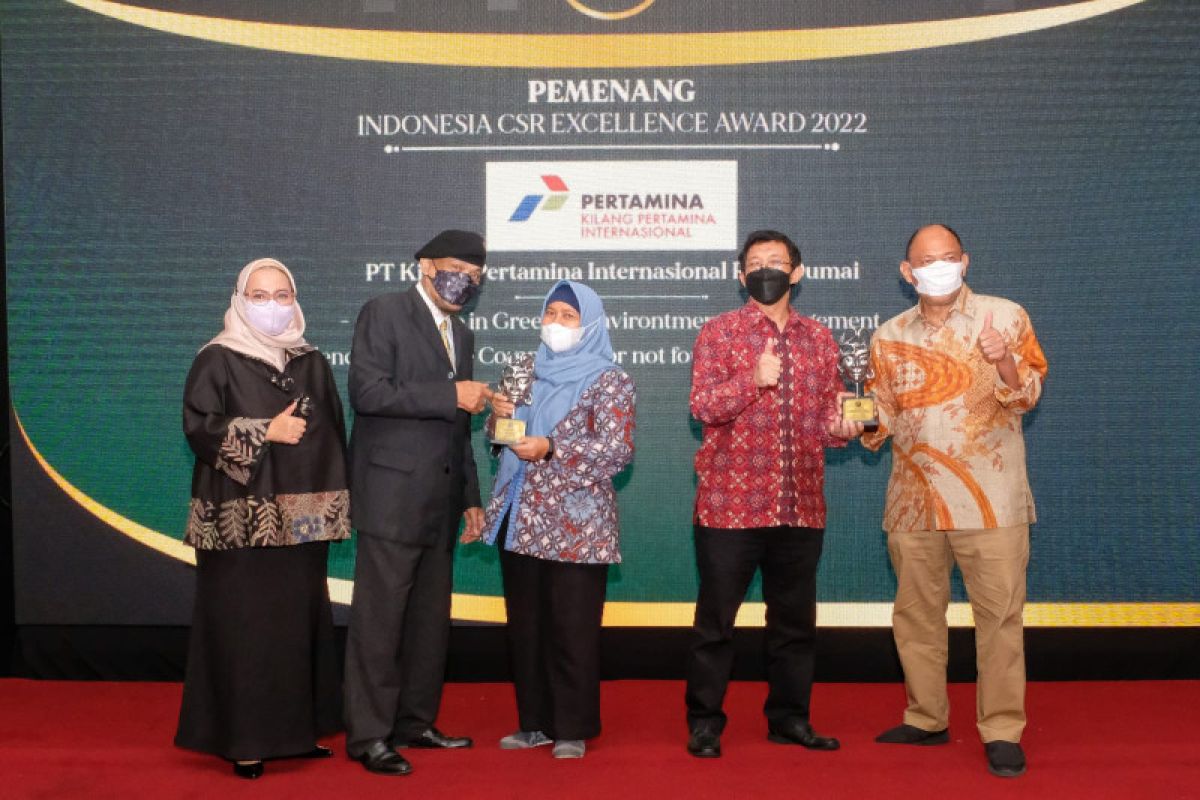 Lewat tiga program CSR, Pertamina Dumai raih penghargaan nasional